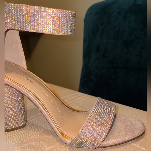 Gianni Bini Ronilynn Bling Jewel Embellished Heel - Picture 10 of 16